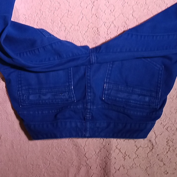 Free People blue motocross style pant low rise - Picture 12 of 13